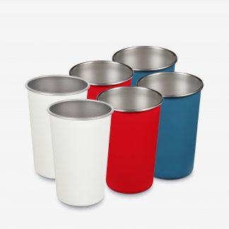 Klean Kanteen - 16oz Pint Cup 6-Pack - Red, White & Blue